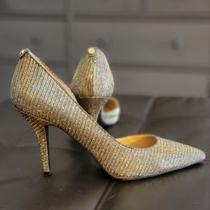 Michael Kors Metallic Pumps
